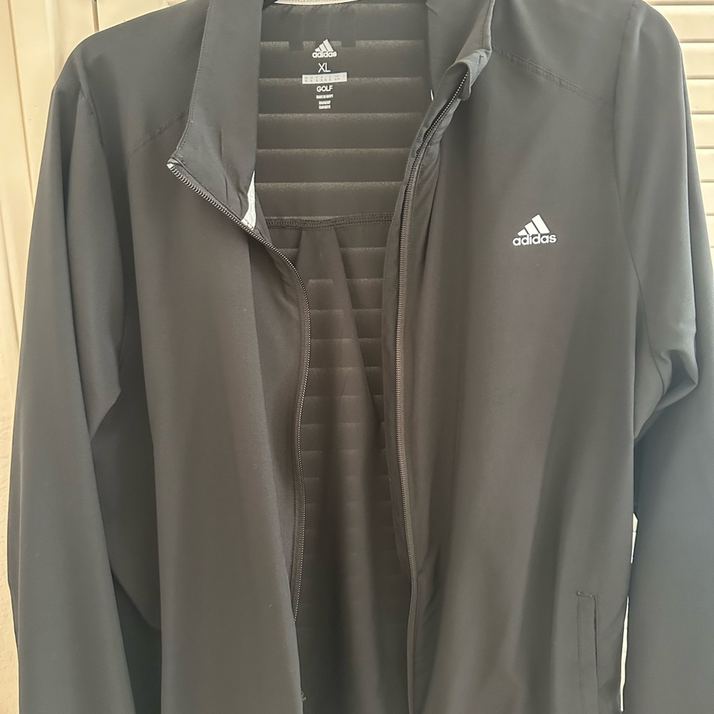 Adidas Golf  Men's Black Jacket